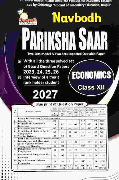 class 12 economics