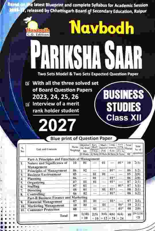 Business studies class 12