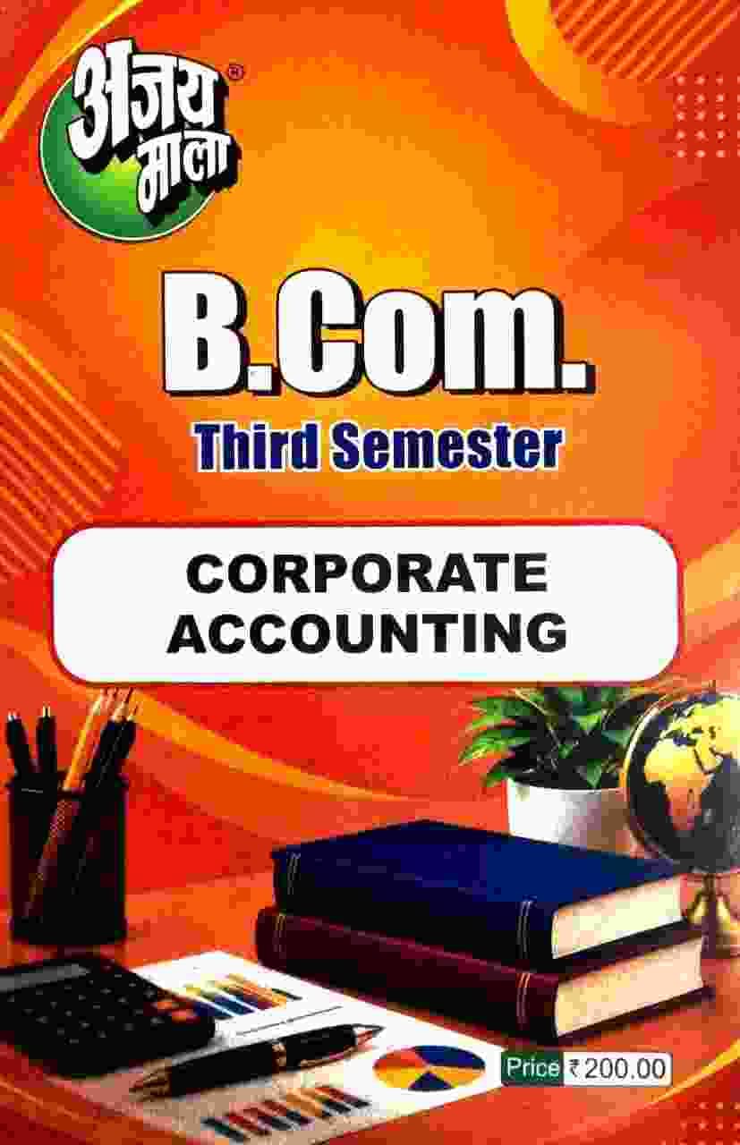 B.com 3rd sem corporate accounting