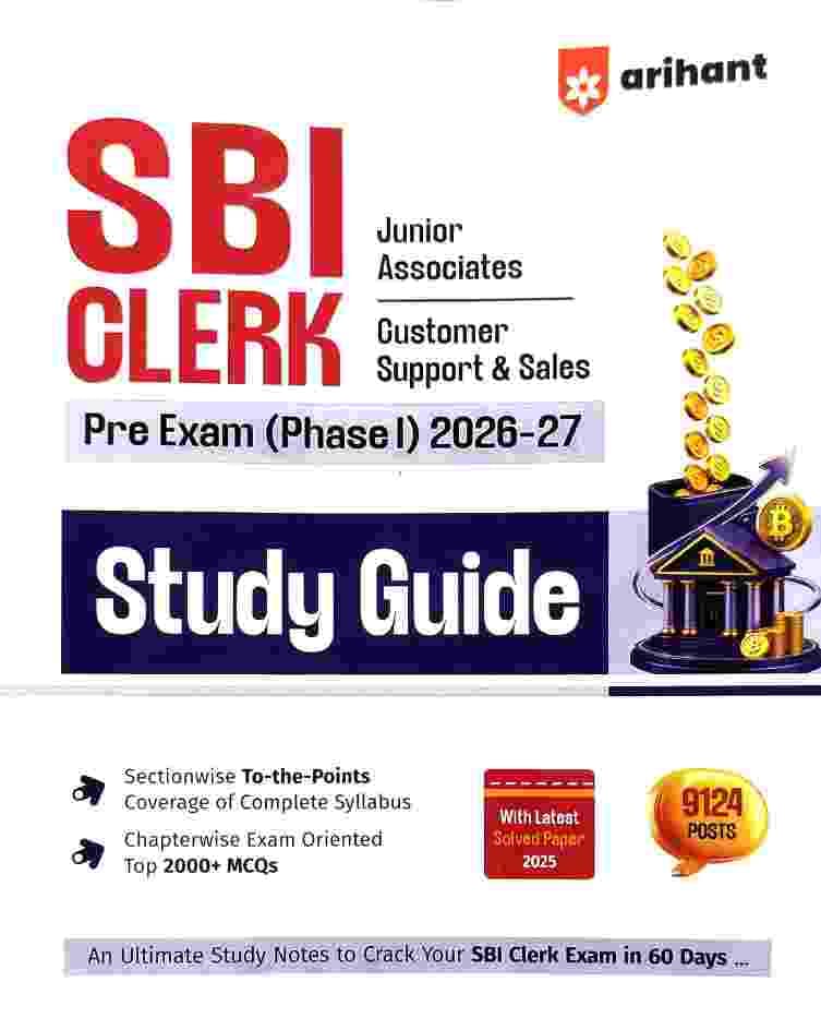 Sbi Clerk Study Guide arihant