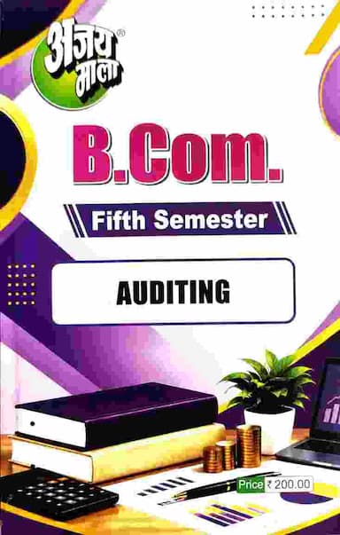 B.com 5th sem auditing ajay mala