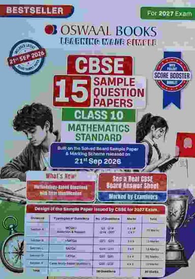 Oswaal class 10 standard mathematics
