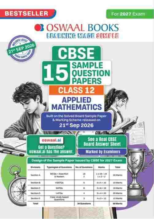 oswaal cbse class 12 apllied mathematics