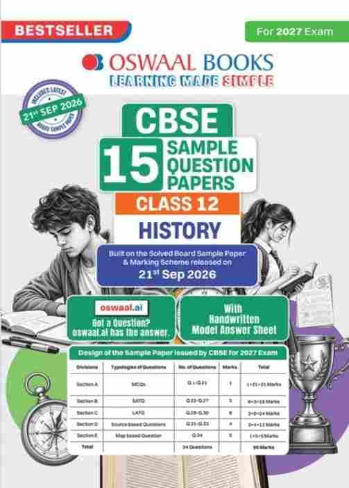 OSWAAl class 12 cbse history sample paper