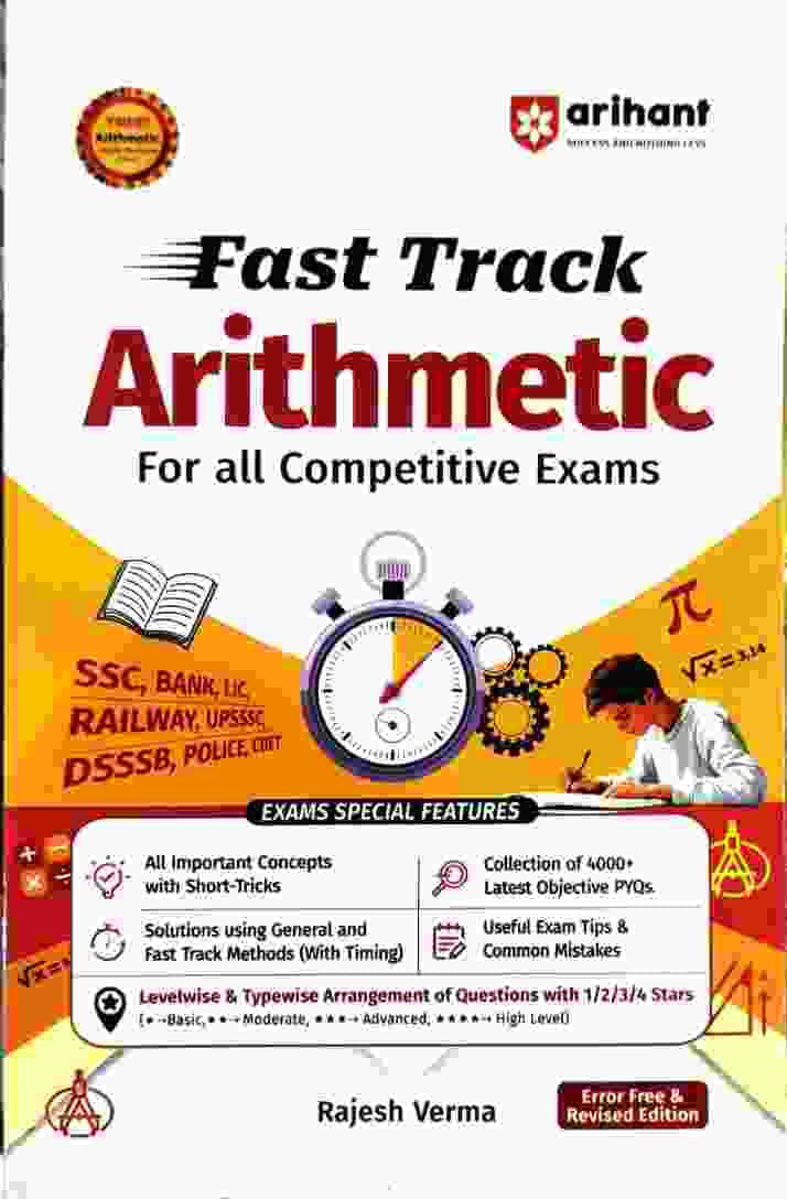 Arihant Fast Track Arithmetic By Rajesh Verma