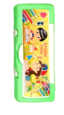 Wonder world Nabh orange colour cartoon themed pencil box for boys & girls,  Pencil box for Kids, Pencil Box for Kids, Pencil case for Boys, pencil case  for girls